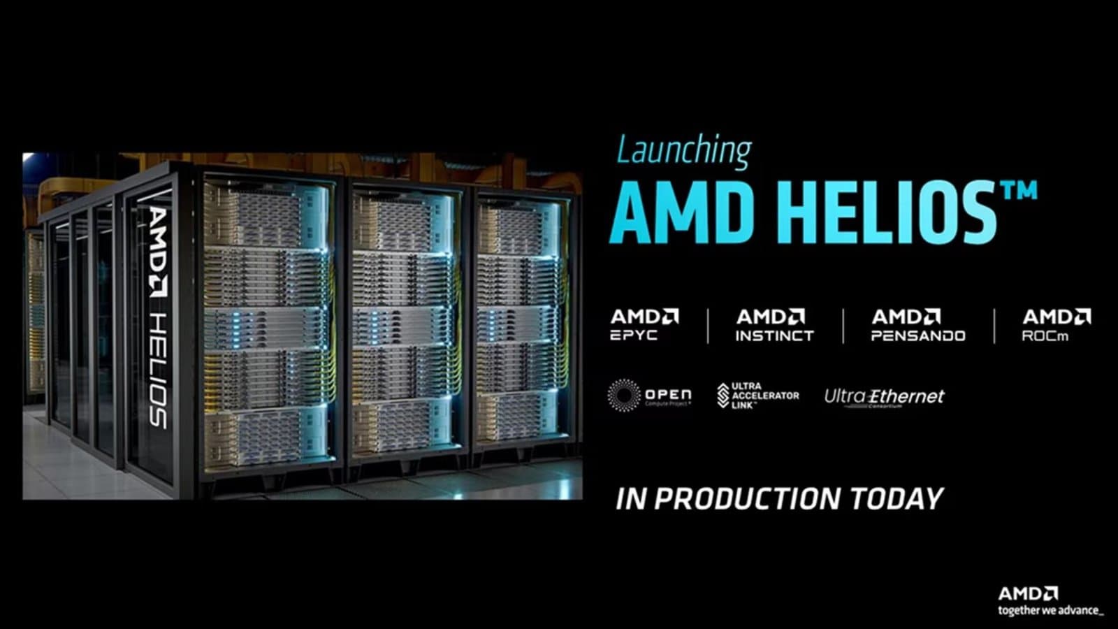 AMD Unveils Helios AI System to Take On Nvidia