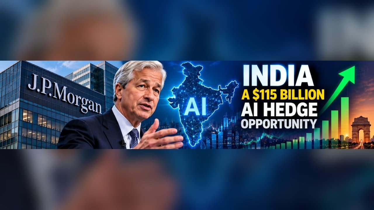 J.P. Morgan Sees India as a $115 Billion AI Hedge Opportunity as Global Investors Diversify