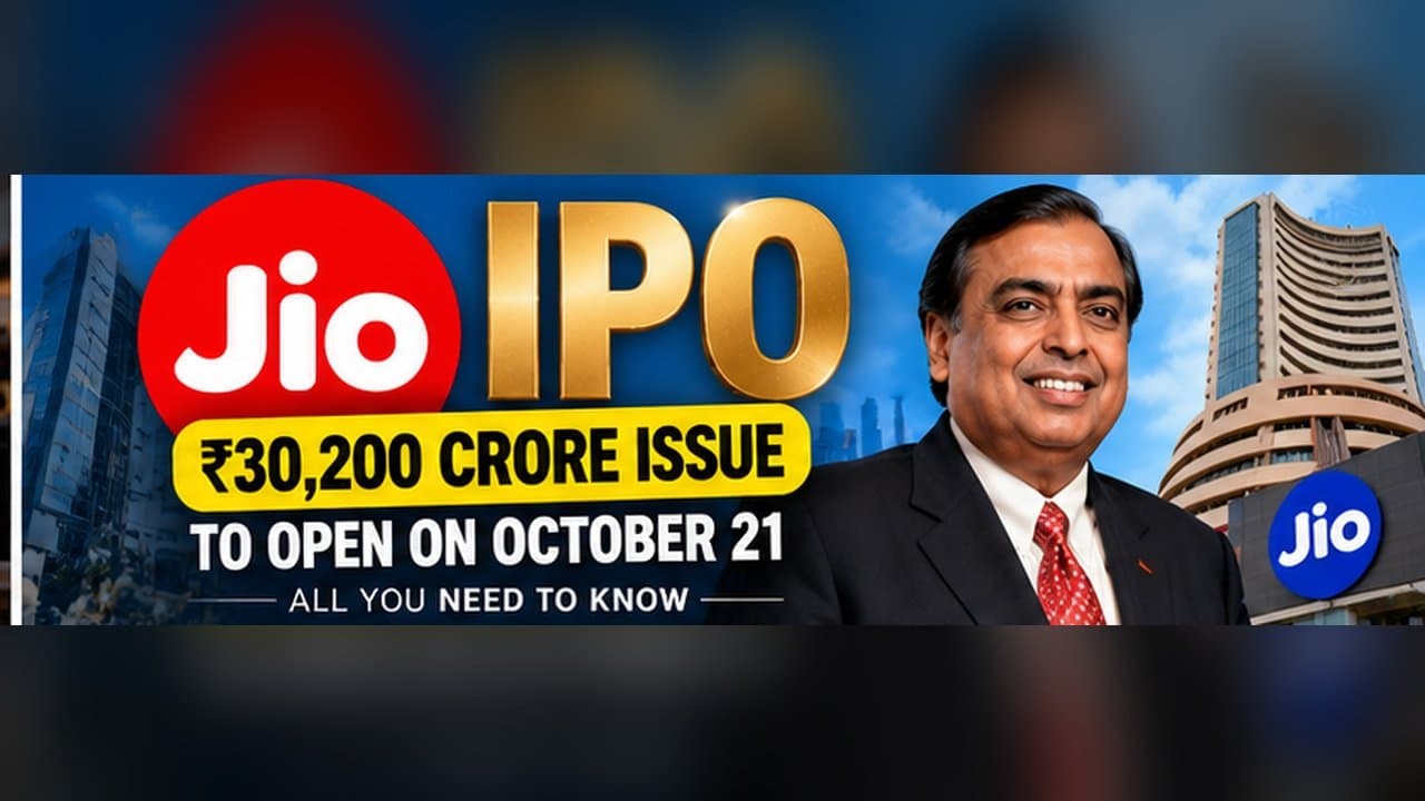 Jio IPO: Reliance Jio Targets $108 Billion Valuation, Issue to Open on October 21