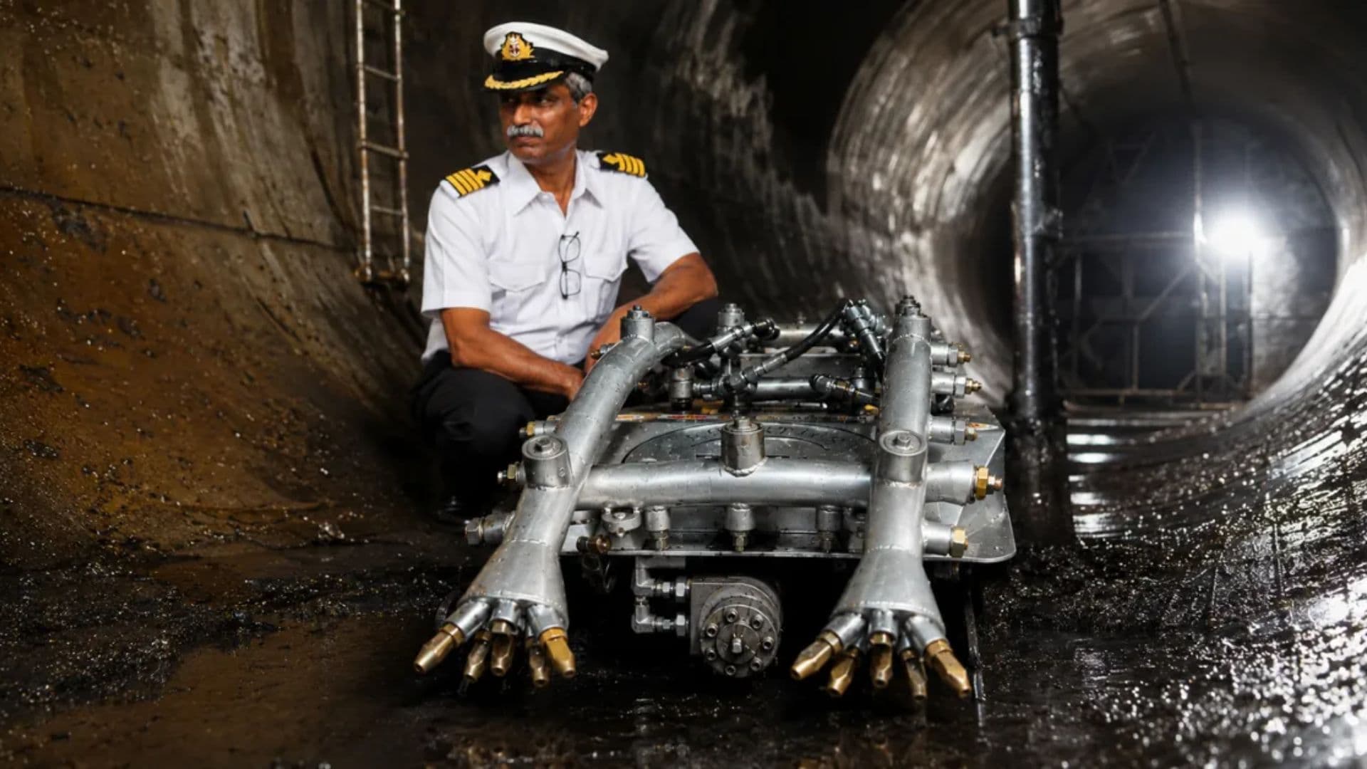 After 20 Years Climbing Into Toxic Oil Tanks, Merchant Navy Captain Built a Robot to Do It Instead