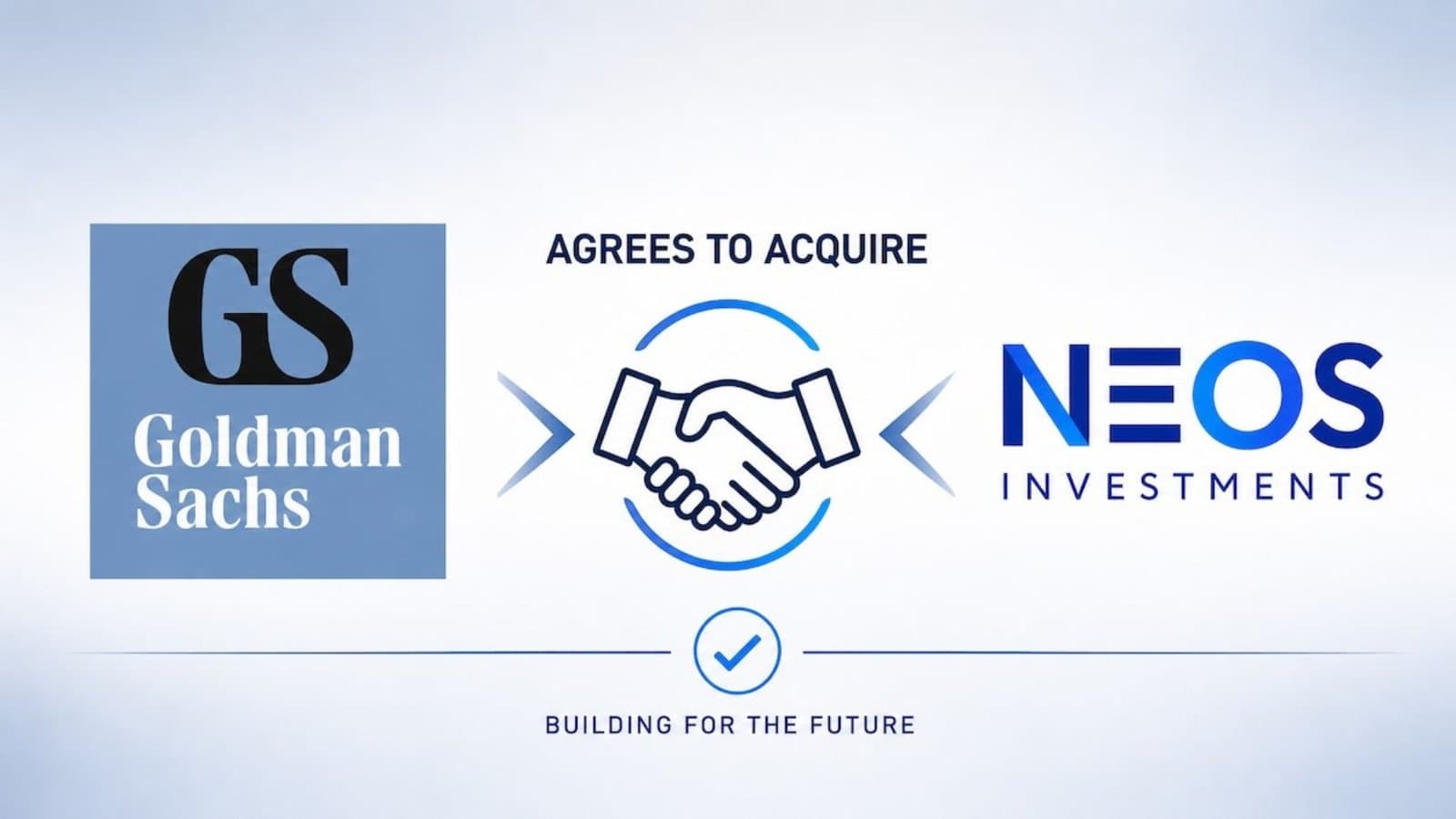 NEOS Investments to be acquired by Goldman Sachs in a deal valued at up to $2.25 billion